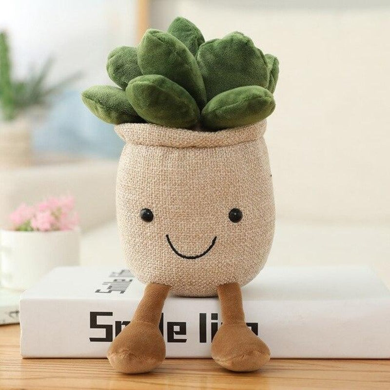 Buddy Moonstones Flower Pot Plush - Kawaiies - Adorable - Cute - Plushies - Plush - Kawaii