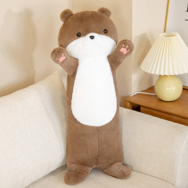 80cm Fluffy Long Otter Bunny Stuffed Plushies - Kawaiies - Adorable - Cute - Plushies - Plush - Kawaii