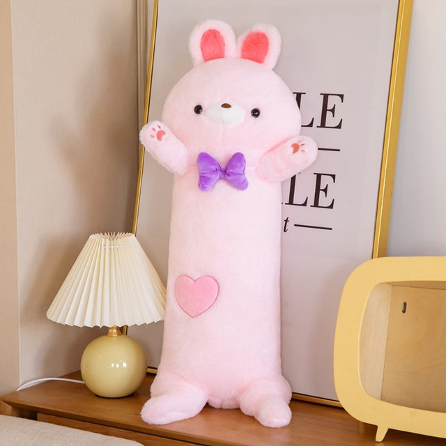 80cm Fluffy Long Otter Bunny Stuffed Plushies - Kawaiies - Adorable - Cute - Plushies - Plush - Kawaii