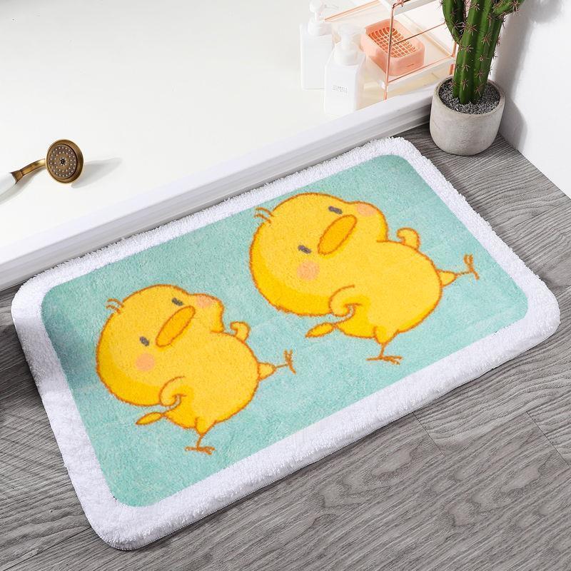 Adorable Animals Rectangle Non-Slip Fluffy Bath Mats Collection - Kawaiies - Adorable - Cute - Plushies - Plush - Kawaii