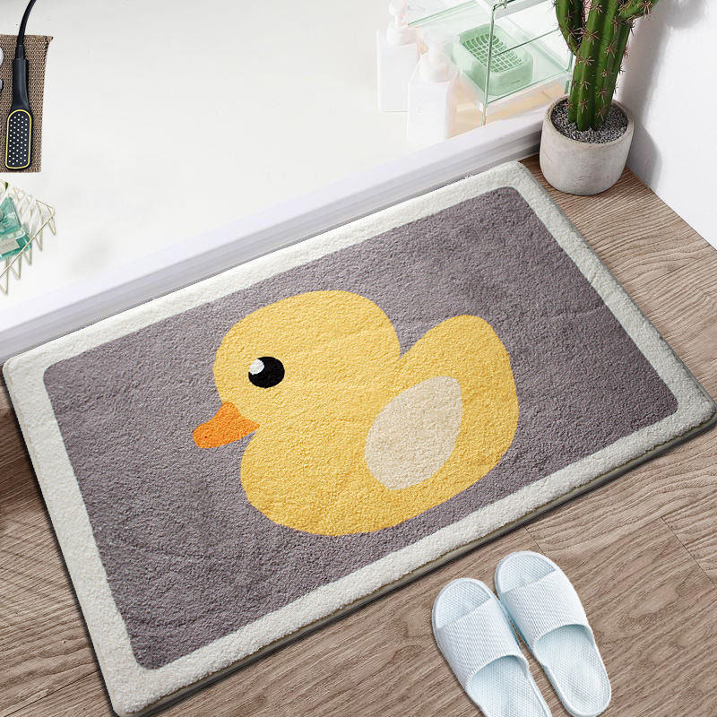 Adorable Animals Rectangle Non-Slip Fluffy Bath Mats Collection - Kawaiies - Adorable - Cute - Plushies - Plush - Kawaii