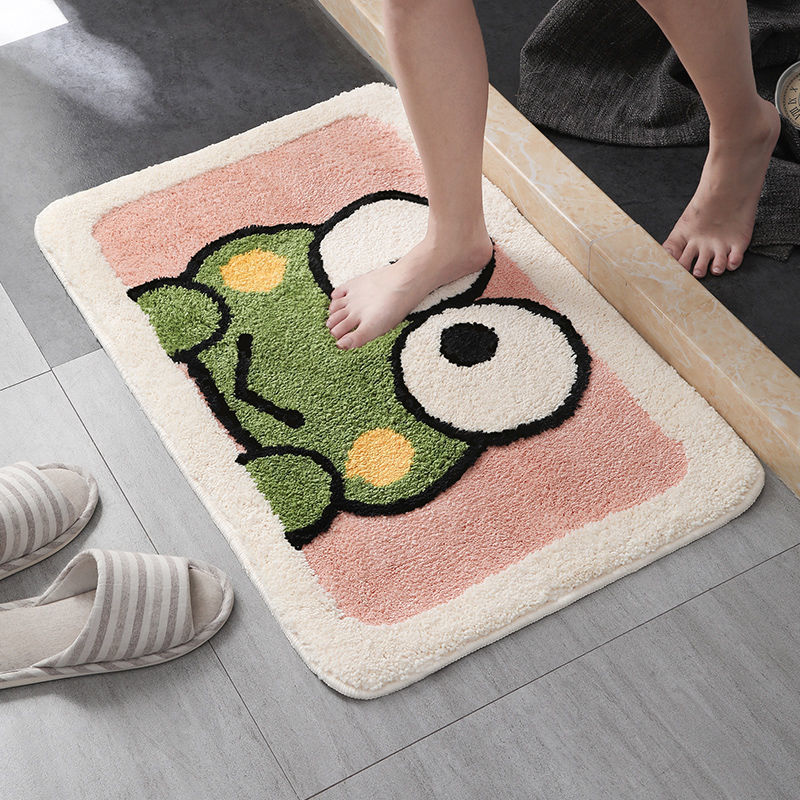 Adorable Animals Rectangle Non-Slip Fluffy Bath Mats Collection - Kawaiies - Adorable - Cute - Plushies - Plush - Kawaii