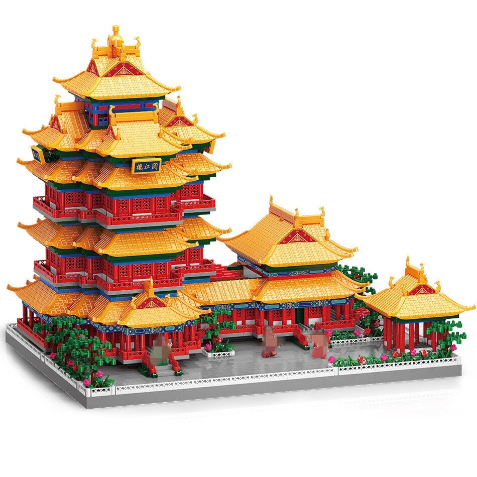 Ancient Pagoda Dynasty Kingdom Nano Building Set | NEW - Kawaiies - Adorable - Cute - Plushies - Plush - Kawaii