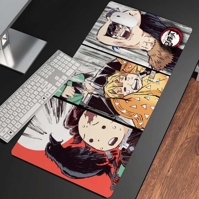 Anime Demon Slayer High Quality Large Mouse Pad - Kawaiies - Adorable - Cute - Plushies - Plush - Kawaii