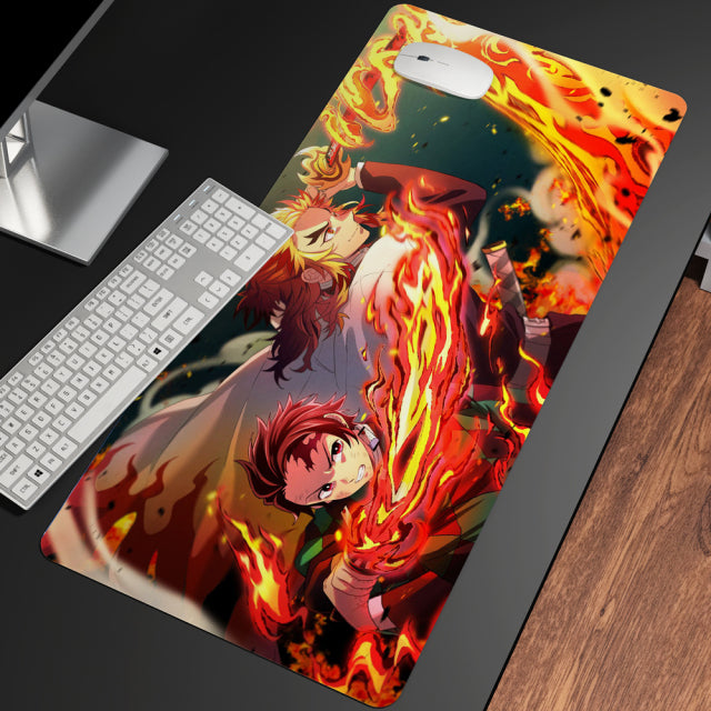 Anime Demon Slayer High Quality Large Mouse Pad - Kawaiies - Adorable - Cute - Plushies - Plush - Kawaii