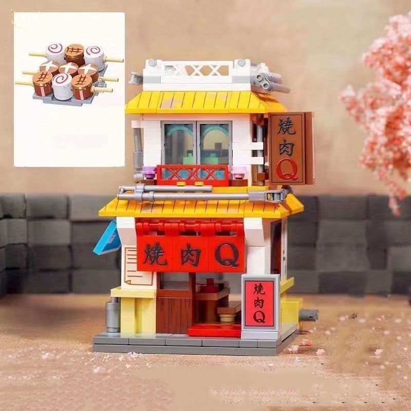 Anime Naruto Restaurant Building Sets - Kawaiies - Adorable - Cute - Plushies - Plush - Kawaii