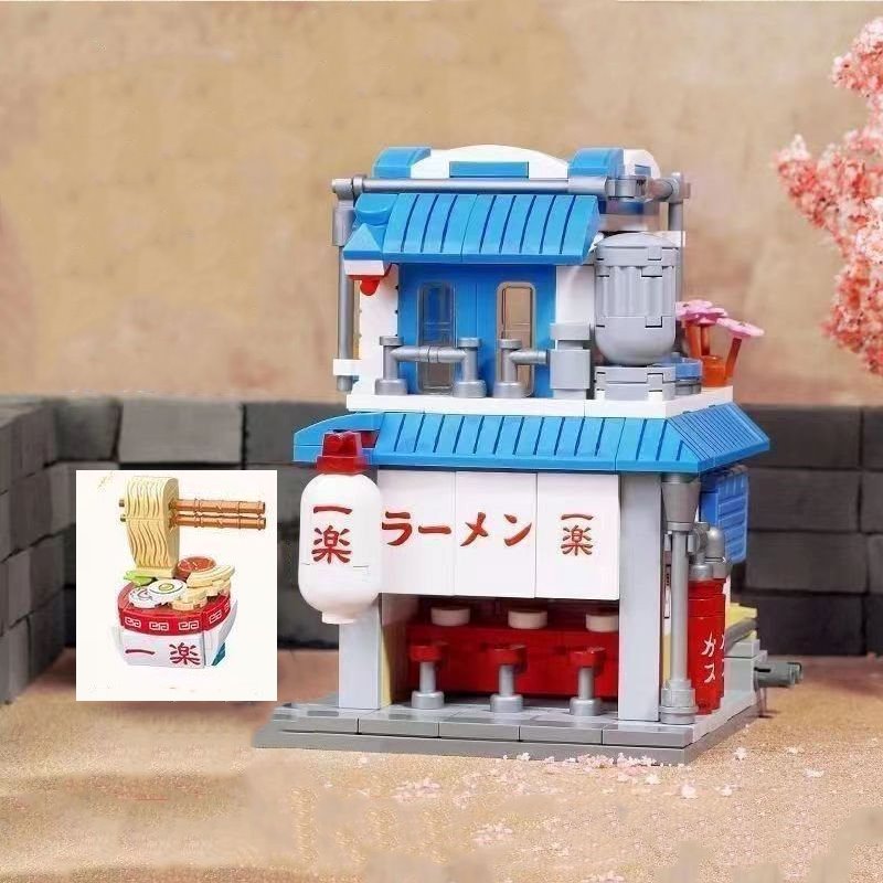 Anime Naruto Restaurant Building Sets - Kawaiies - Adorable - Cute - Plushies - Plush - Kawaii