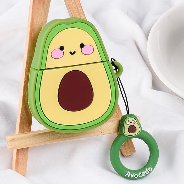 Avocado Airpods Case (1&2) - Kawaiies - Adorable - Cute - Plushies - Plush - Kawaii