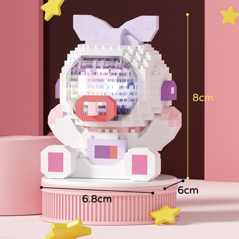 Baby Astronaut Nano Building Sets - Kawaiies - Adorable - Cute - Plushies - Plush - Kawaii