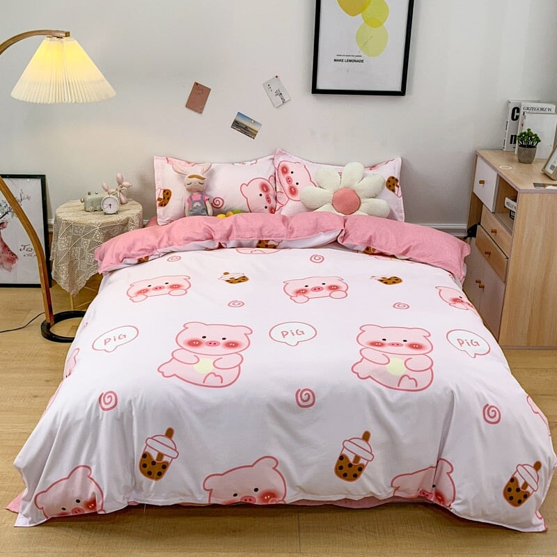 BBT Dino and Friends Bedding Set - Kawaiies - Adorable - Cute - Plushies - Plush - Kawaii