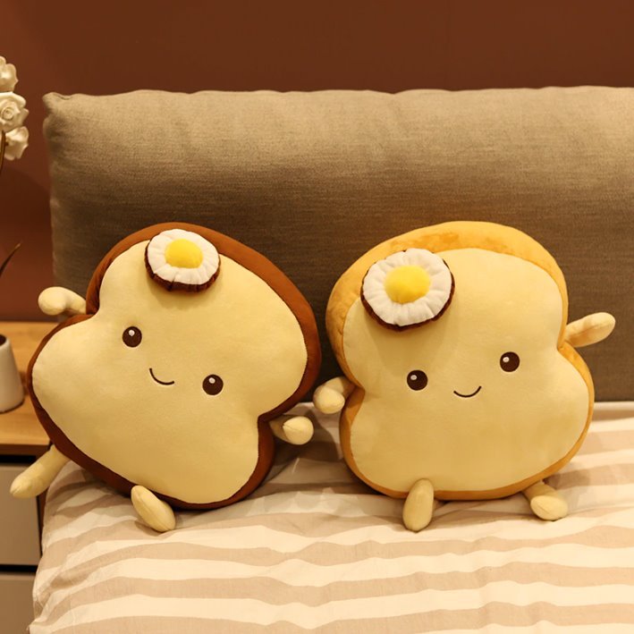 Benedict Bread - Slice Edition - Kawaiies - Adorable - Cute - Plushies - Plush - Kawaii