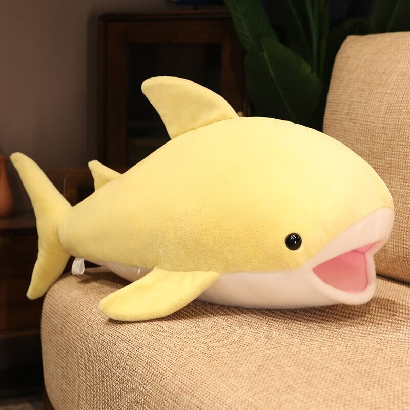 Blubba the Happy Shark Plushie - Kawaiies - Adorable - Cute - Plushies - Plush - Kawaii