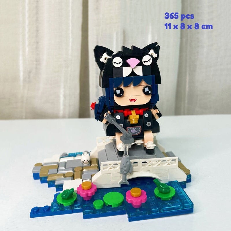 Bunny and Wolf Buddies Nano Building Blocks - Kawaiies - Adorable - Cute - Plushies - Plush - Kawaii