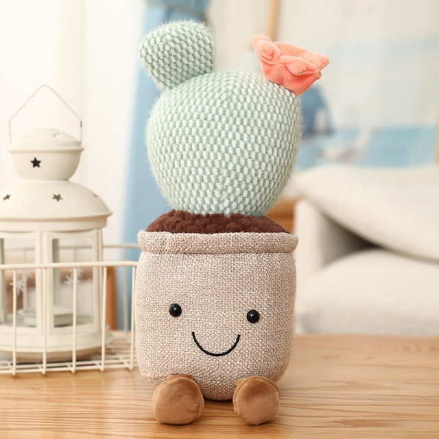 Cactus Succulent Pot Plant Plushie - Kawaiies - Adorable - Cute - Plushies - Plush - Kawaii