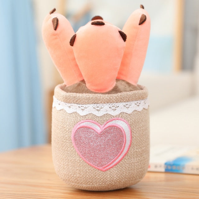 Cactus Succulent Pot Plant Plushie - Kawaiies - Adorable - Cute - Plushies - Plush - Kawaii