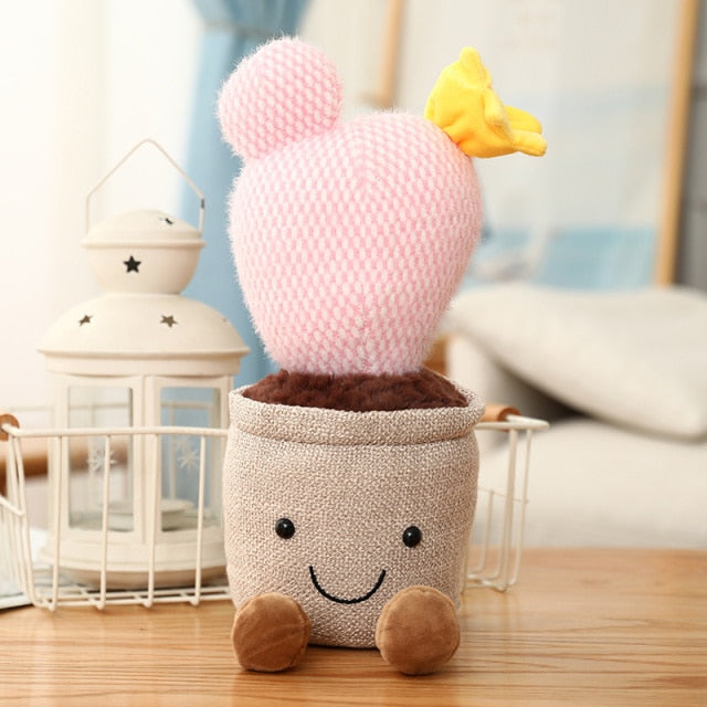 Cactus Succulent Pot Plant Plushie - Kawaiies - Adorable - Cute - Plushies - Plush - Kawaii