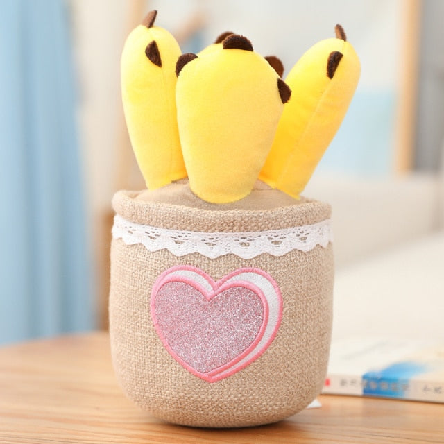 Cactus Succulent Pot Plant Plushie - Kawaiies - Adorable - Cute - Plushies - Plush - Kawaii