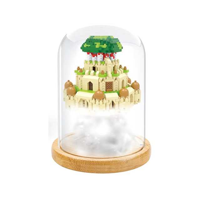 Capsule Floating Castle & House Dome Nano Building Sets - Kawaiies - Adorable - Cute - Plushies - Plush - Kawaii