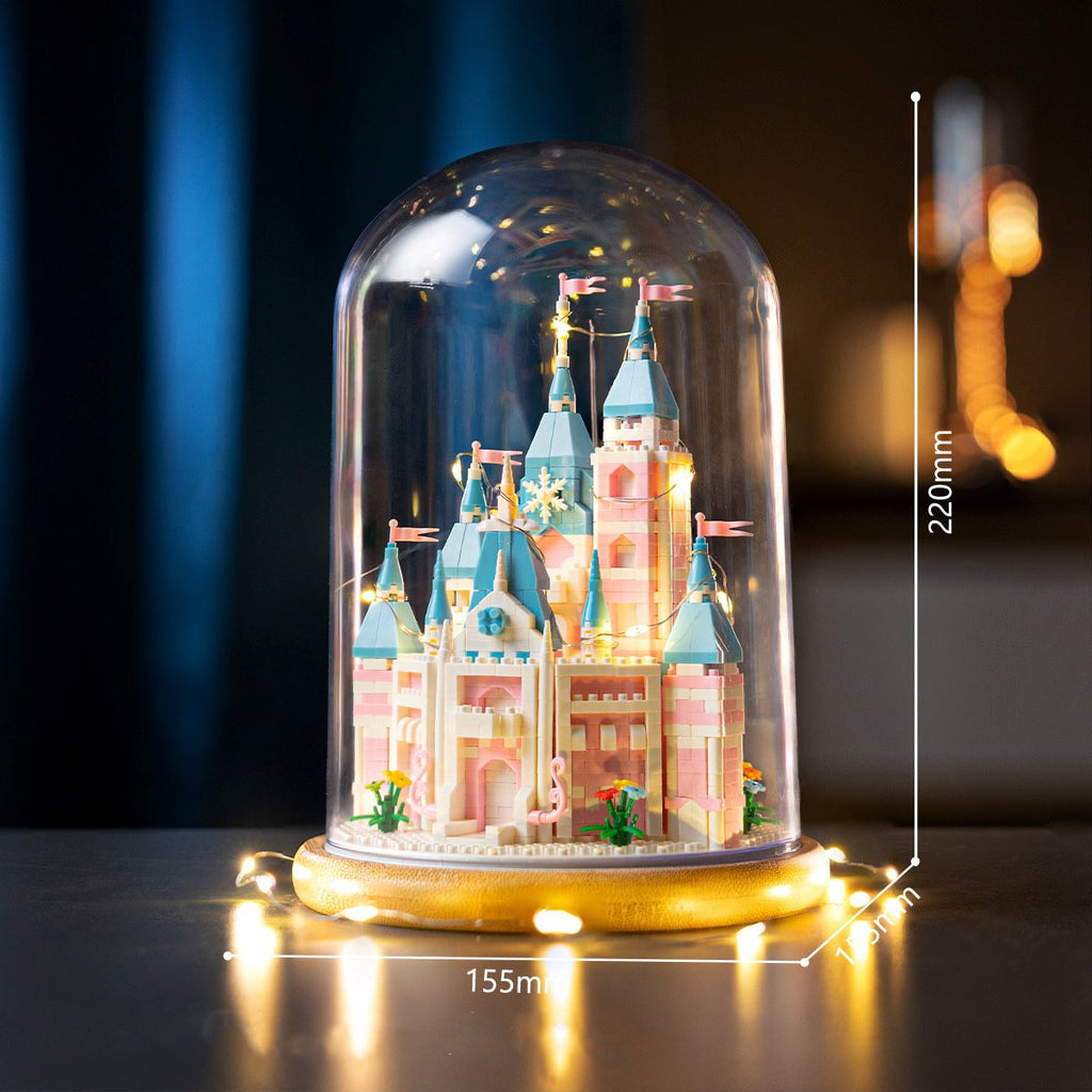 Capsule Sakura Tree Palace Light Up Micro Building Set Collection - Kawaiies - Adorable - Cute - Plushies - Plush - Kawaii