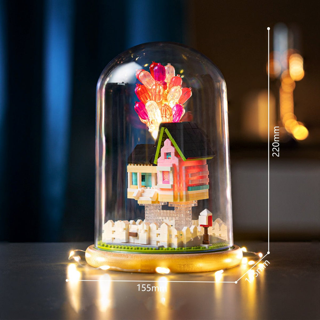 Capsule Sakura Tree Palace Light Up Micro Building Set Collection - Kawaiies - Adorable - Cute - Plushies - Plush - Kawaii