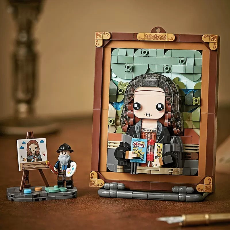 Caricature Famous Paintings Micro Building Blocks - Kawaiies - Adorable - Cute - Plushies - Plush - Kawaii