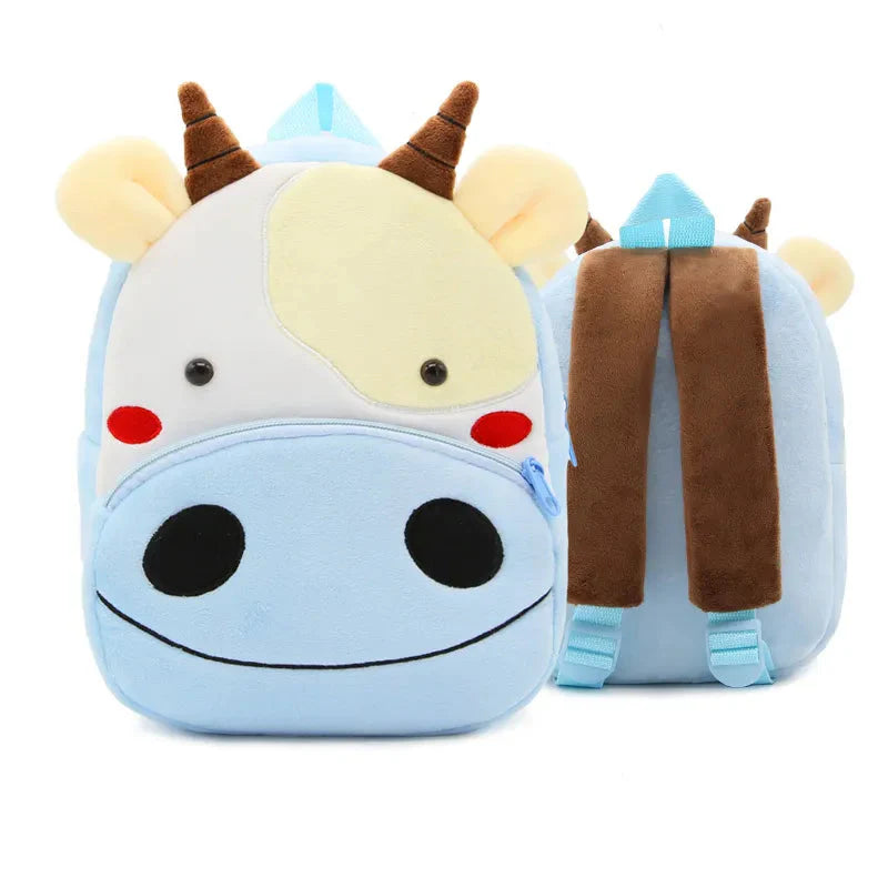 kawaiies-softtoys-plushies-kawaii-plush-Cartoon Animal Children's BackPack Collection Bags Cow 