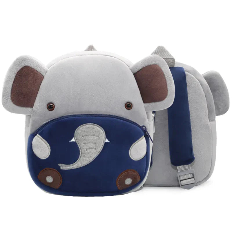 kawaiies-softtoys-plushies-kawaii-plush-Cartoon Animal Children's BackPack Collection Bags Elephant 