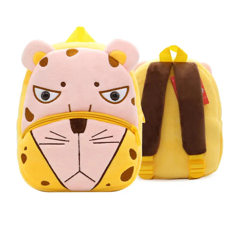 kawaiies-softtoys-plushies-kawaii-plush-Cartoon Animal Children's BackPack Collection Bags Leopard 