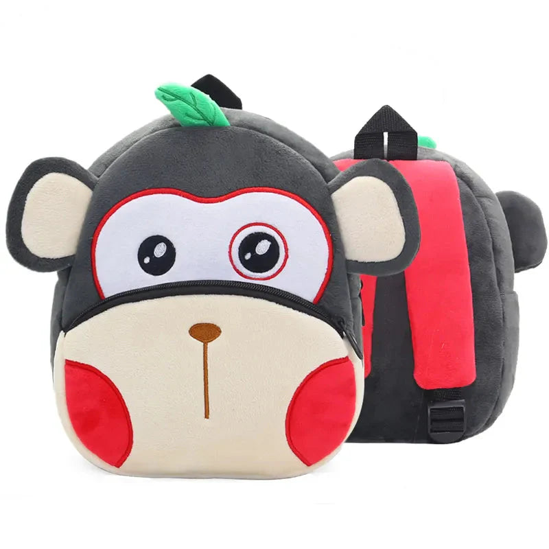 kawaiies-softtoys-plushies-kawaii-plush-Cartoon Animal Children's BackPack Collection Bags Monkey 