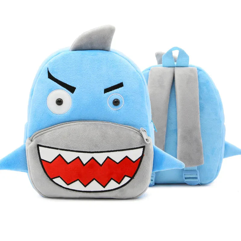 kawaiies-softtoys-plushies-kawaii-plush-Cartoon Animal Children's BackPack Collection Bags Shark 