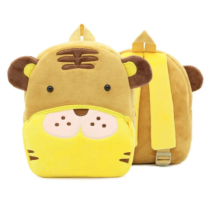 kawaiies-softtoys-plushies-kawaii-plush-Cartoon Animal Children's BackPack Collection Bags Tiger 