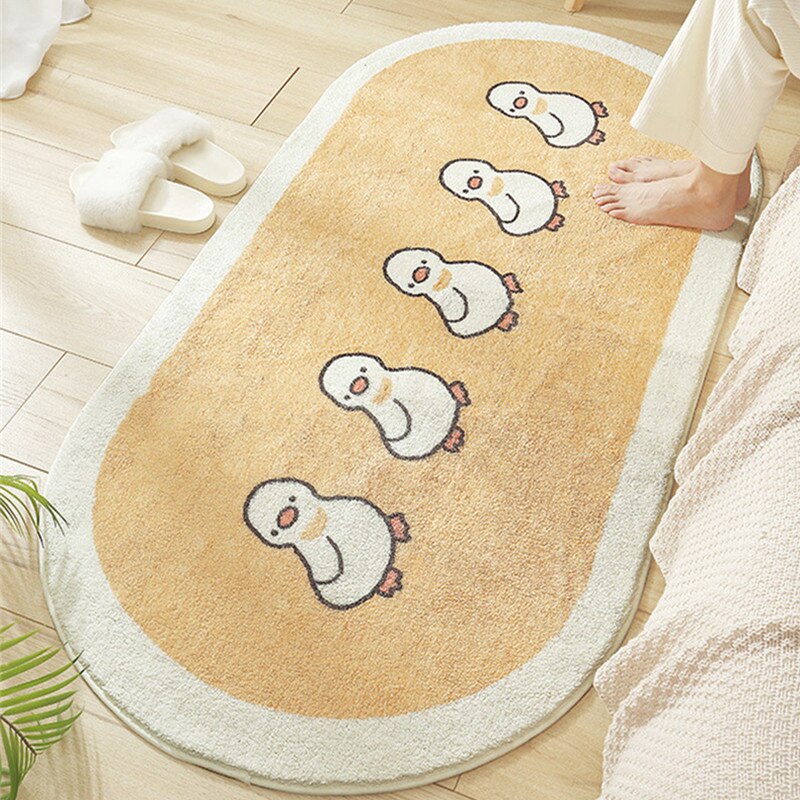 Cartoon Animal Soft Rounded Long Carpet - Kawaiies - Adorable - Cute - Plushies - Plush - Kawaii