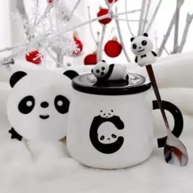 Ceramic Panda Mugs - Kawaiies - Adorable - Cute - Plushies - Plush - Kawaii