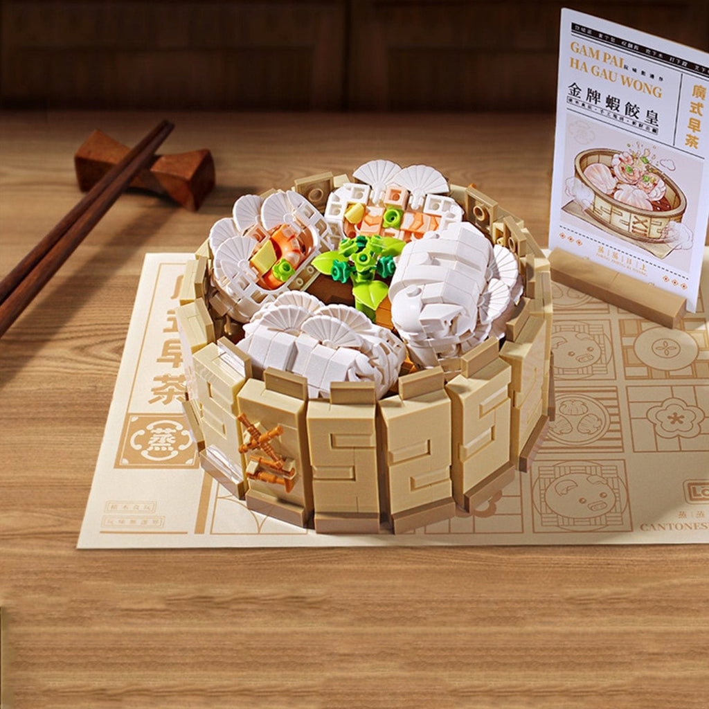 Chinese Dim Sum Micro Building Blocks Collection - Kawaiies - Adorable - Cute - Plushies - Plush - Kawaii