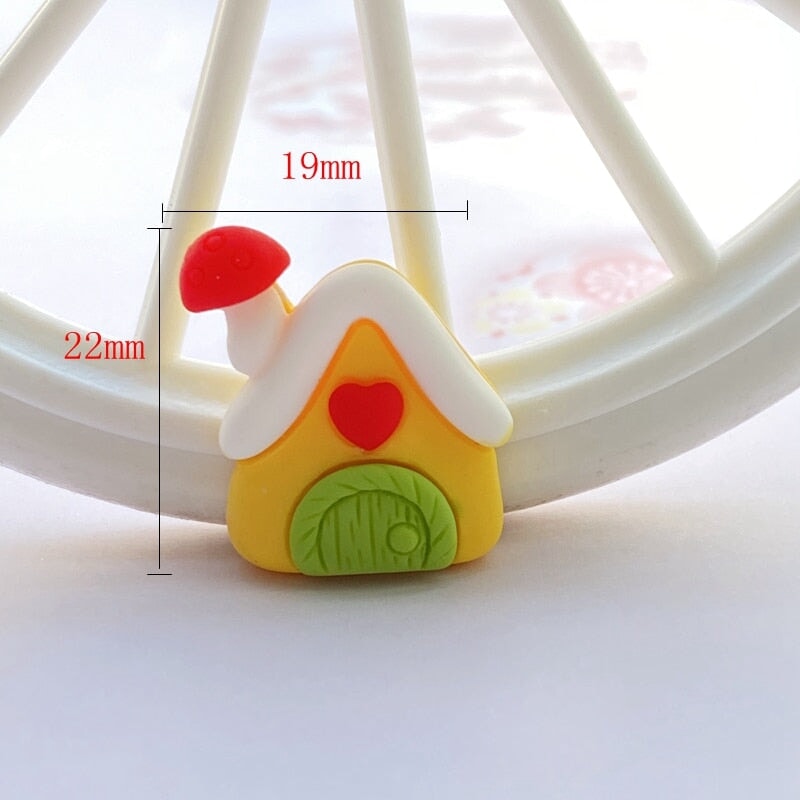 Christmas 12 Piece DIY Resin Decoration Accessories - Kawaiies - Adorable - Cute - Plushies - Plush - Kawaii