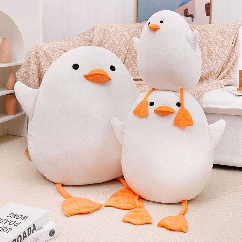 Chubby Kawaii Seagull Plushie - Kawaiies - Adorable - Cute - Plushies - Plush - Kawaii