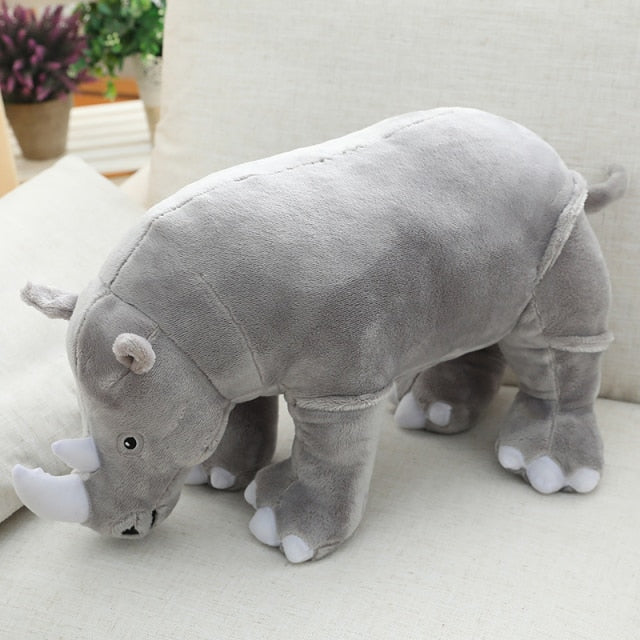 Colorful Cuddly Rhino Plushies - Kawaiies - Adorable - Cute - Plushies - Plush - Kawaii