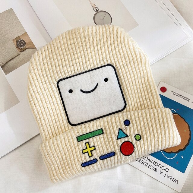 Colourful BMO Robot Beanie Hat - Kawaiies - Adorable - Cute - Plushies - Plush - Kawaii