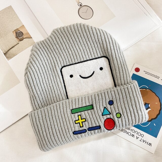 Colourful BMO Robot Beanie Hat - Kawaiies - Adorable - Cute - Plushies - Plush - Kawaii