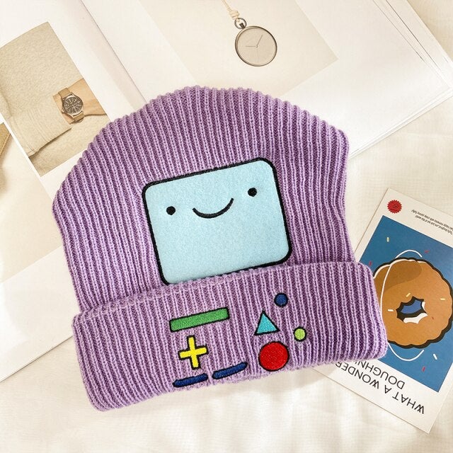 Colourful BMO Robot Beanie Hat - Kawaiies - Adorable - Cute - Plushies - Plush - Kawaii