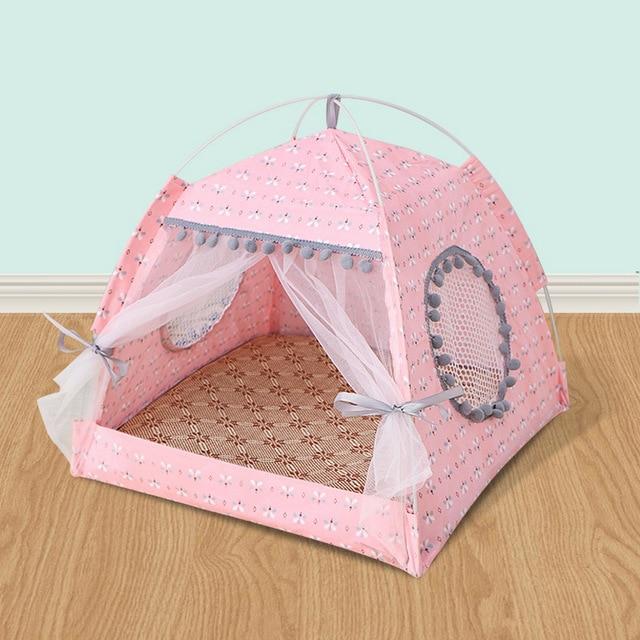 Cool Breezy Tent Cat Bed - Kawaiies - Adorable - Cute - Plushies - Plush - Kawaii