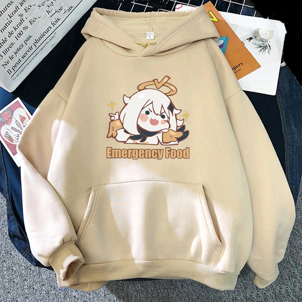 Cute Anime Emergency Food Hoodies - Kawaiies - Adorable - Cute - Plushies - Plush - Kawaii