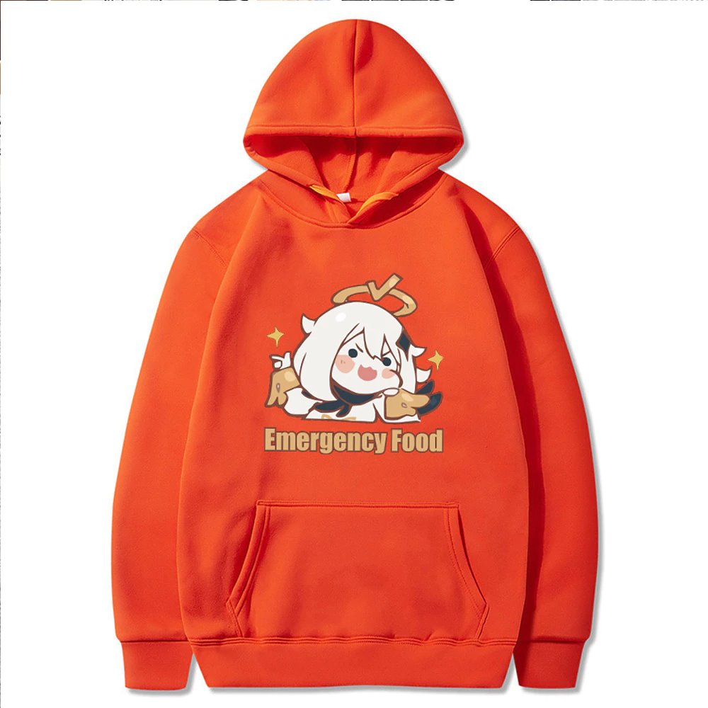 Cute Anime Emergency Food Hoodies - Kawaiies - Adorable - Cute - Plushies - Plush - Kawaii