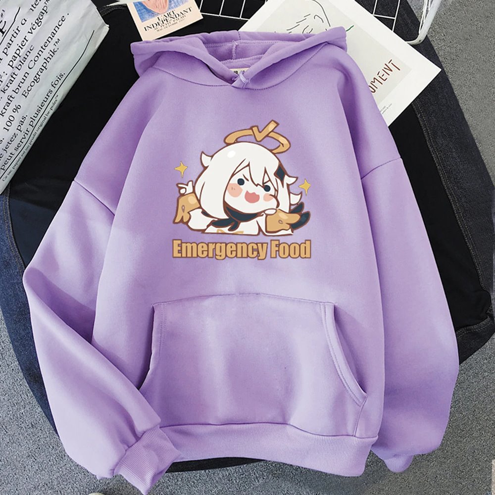 Cute Anime Emergency Food Hoodies - Kawaiies - Adorable - Cute - Plushies - Plush - Kawaii