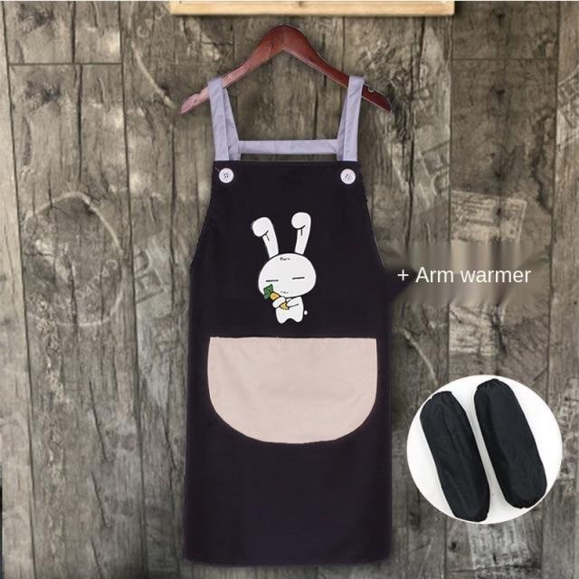 Cute Bunny My Carrot Apron with Short Sleeves - Kawaiies - Adorable - Cute - Plushies - Plush - Kawaii