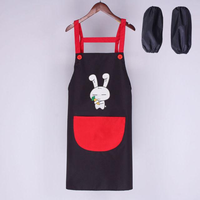 Cute Bunny My Carrot Apron with Short Sleeves - Kawaiies - Adorable - Cute - Plushies - Plush - Kawaii