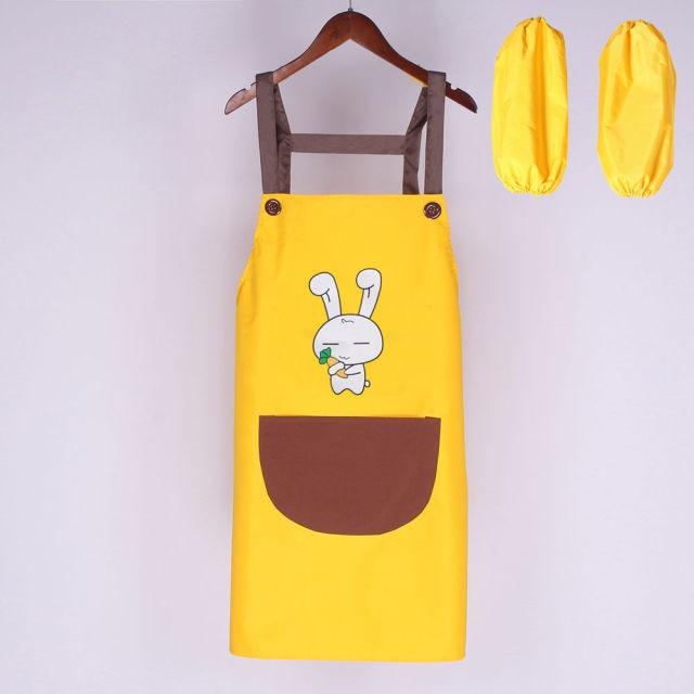 Cute Bunny My Carrot Apron with Short Sleeves - Kawaiies - Adorable - Cute - Plushies - Plush - Kawaii