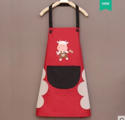 Cute Cow Print Waterproof Apron - Kawaiies - Adorable - Cute - Plushies - Plush - Kawaii