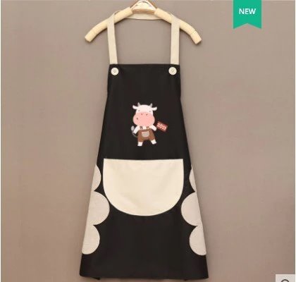 Cute Cow Print Waterproof Apron - Kawaiies - Adorable - Cute - Plushies - Plush - Kawaii