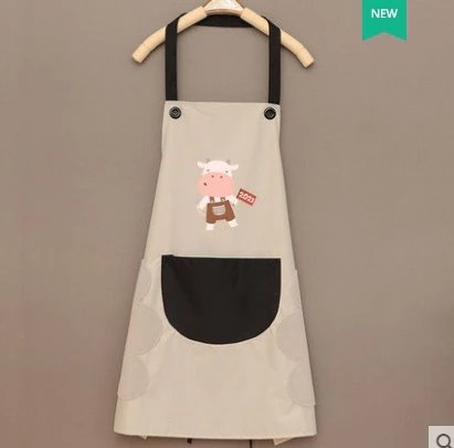 Cute Cow Print Waterproof Apron - Kawaiies - Adorable - Cute - Plushies - Plush - Kawaii